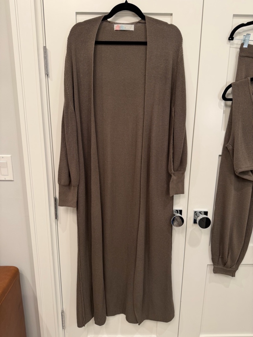 Free People | Lounge Set | Three-Piece Set | Joggers + Duster - Picture 4 of 12